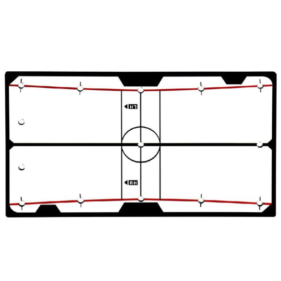 Zeiwohndc Golf Putting Alignment Mirror for Indoor Outdoors Portable Golf Training Aid