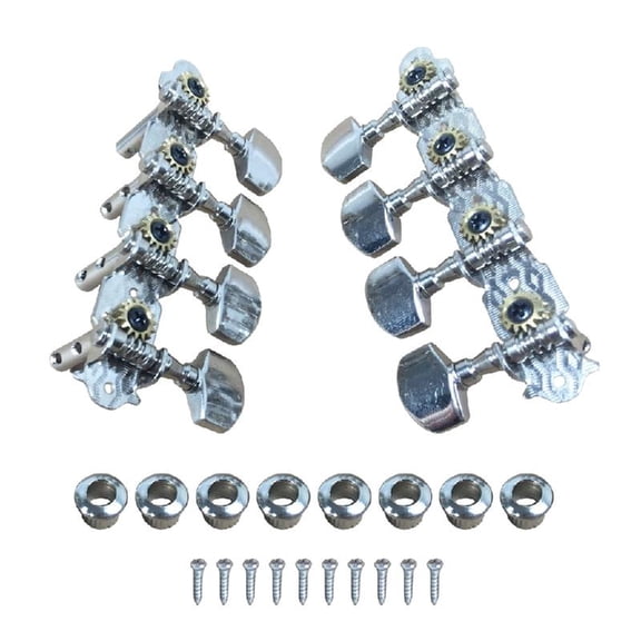 Zeiwohndc Guitar Machine Heads Bushings Set with Screws Right Left Inline Locking Tuners