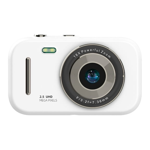 Zeiwohndc H17 Students Camera 1080P 16X Digital Cameras 800mAh Battery 4800x6400
