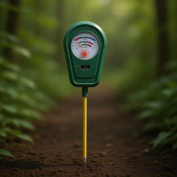 Zeiwohndc Handheld Soil Acidity Assessment with Moisture Nutrients Analysis Capability