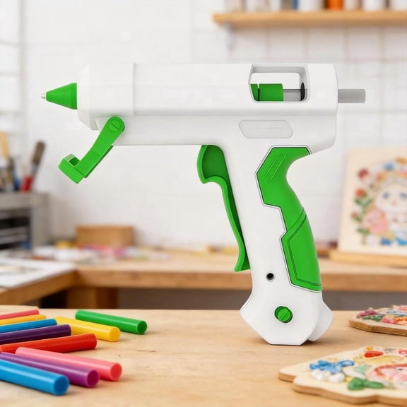 Zeiwohndc Heating Fast Ergonomic Hot Melt Glues Guns for Crafting and Sealing Repairs