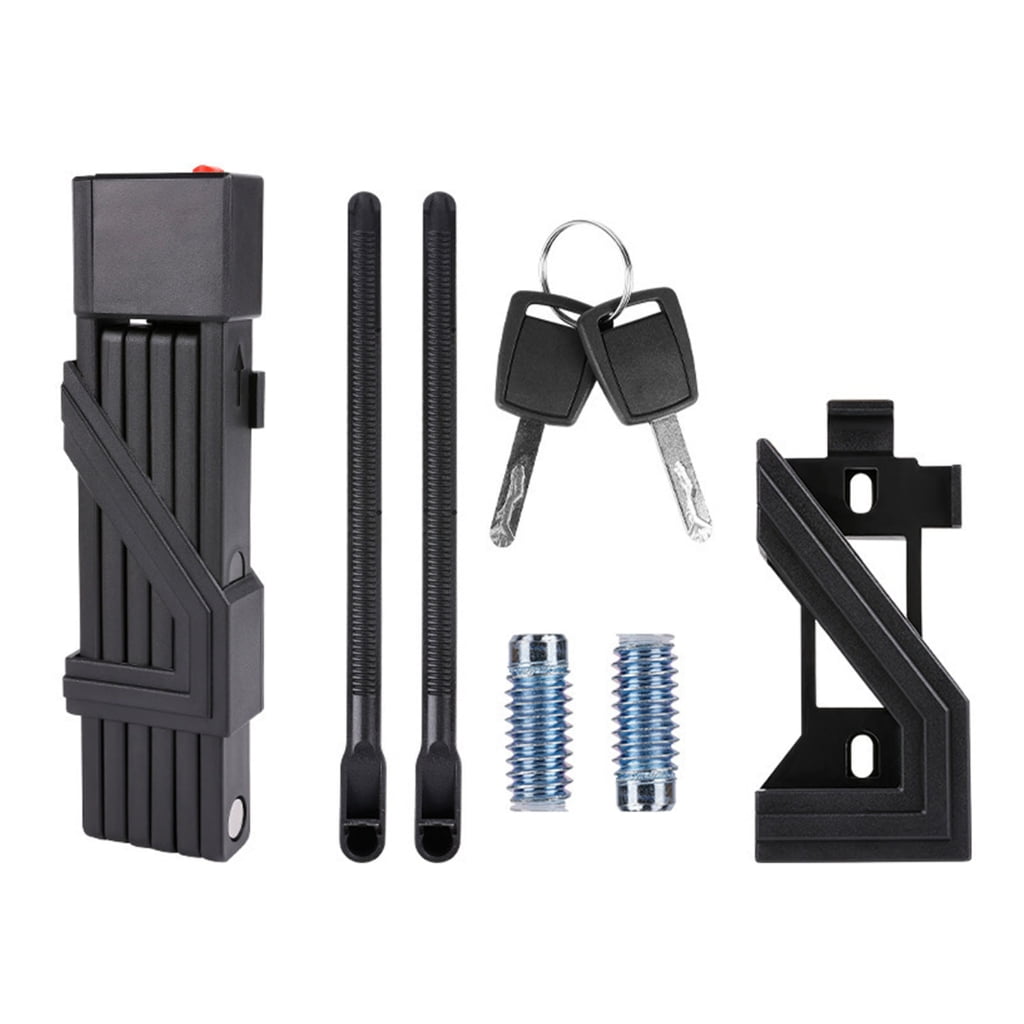 Zeiwohndc Heavy Duties Bike Security Lock Steel Rivets Design Secure Cycling Accessory