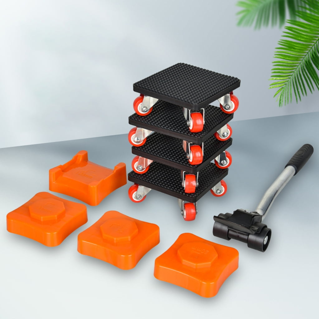 Zeiwohndc Heavy Duty Furniture Moving Tool Set 4 Movers With 360 Degree ...