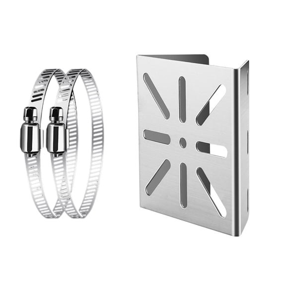 Zeiwohndc Heavy Duty Stainless Steel CCTV Camera Poles Bracket with Weatherproof Designs