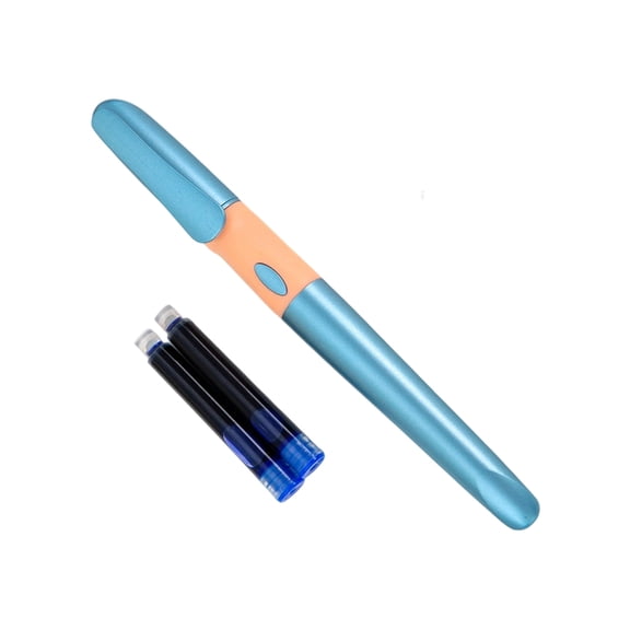Zeiwohndc High Capacity Fountain Pen Ergonomic Grip Leakproof Ink System For Students