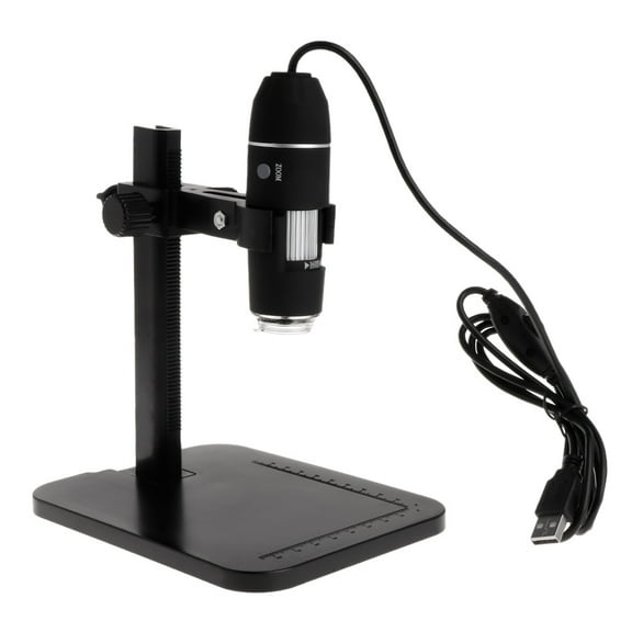 Zeiwohndc High Definition 1600X 8LED USB Digital Microscope Magnifier Camera Endoscope