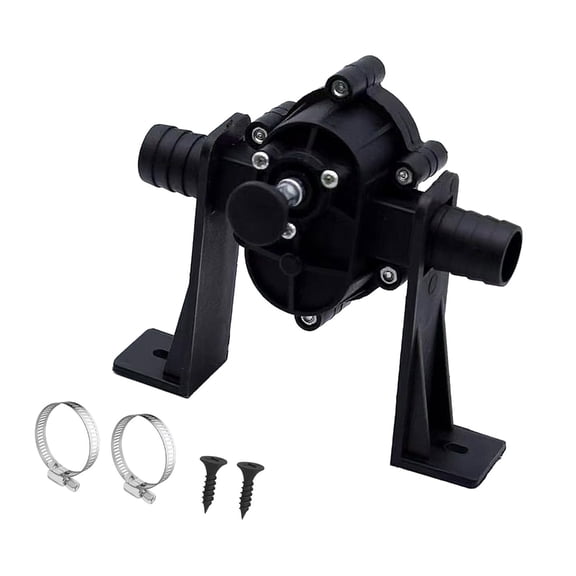 Zeiwohndc High Efficiency Water Pump Quick Setup Portable Self Priming Drill Pump