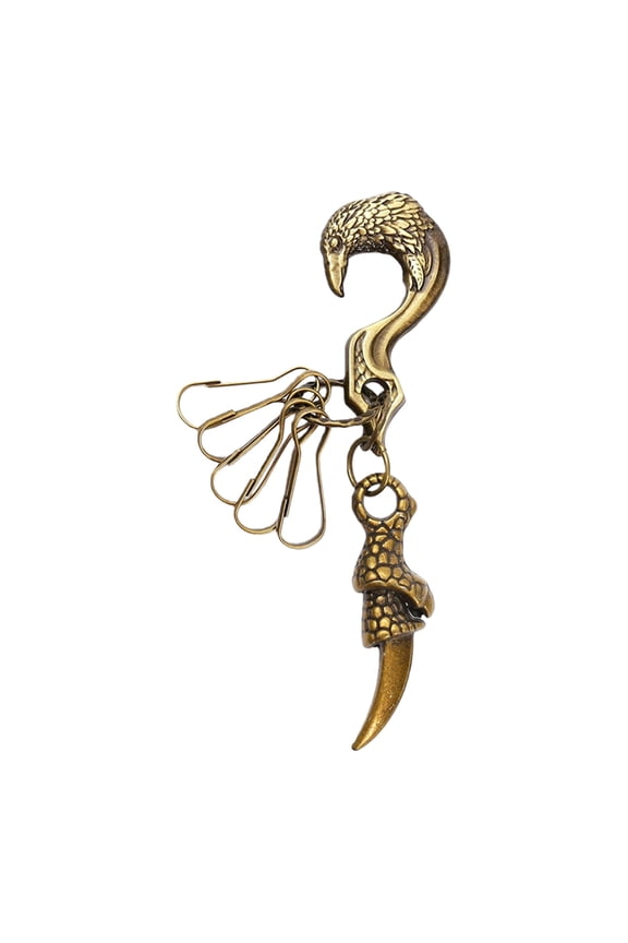 Hip Hop Hawks Claw Pendant Lightweight Zinc Alloy Jewelry For Urban Street Style