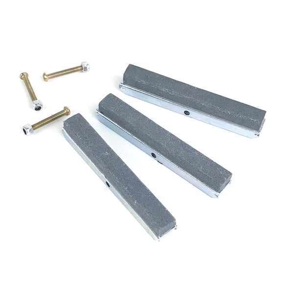 Zeiwohndc Hone Deglazer Set 1-1/8'' to 4'' Long Stones Grit Hone 19-250mm Deglazer