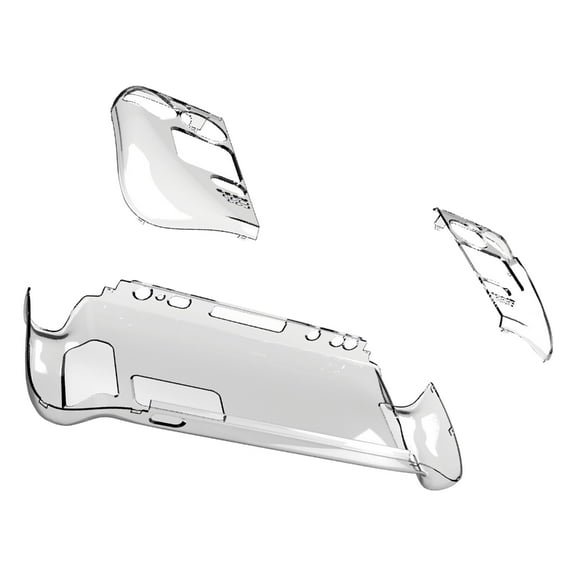 Zeiwohndc Host Clear PC Hard Case Split Crystal Protective Shell Case Gamepad