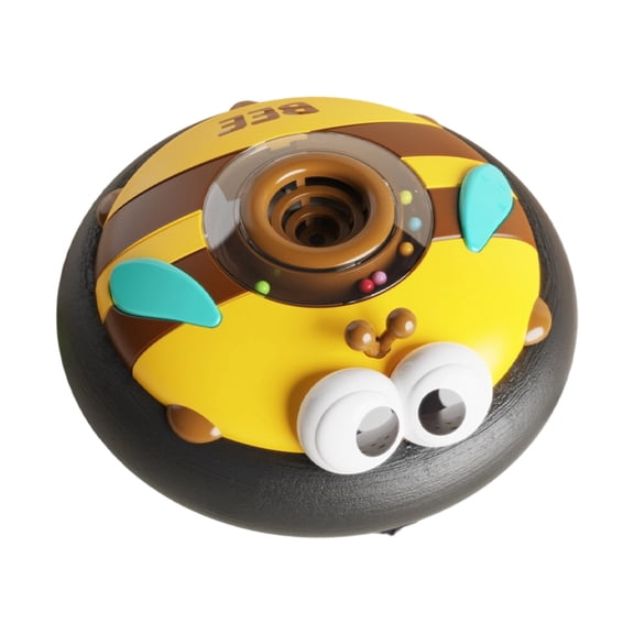 Zeiwohndc Hover Soccer Light Up Ball Rechargeable LED Floating Football with Foam Bumper for Indoor Outdoor