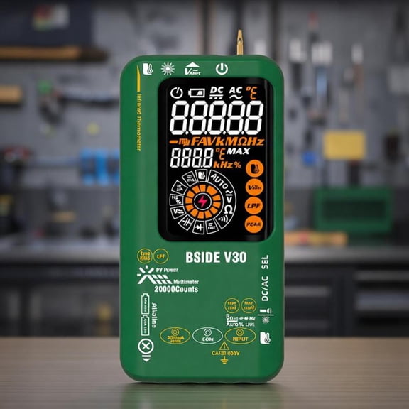 Zeiwohndc IR Thermometers Multimeter For Circuit Diagnostics And Automotive Repair Use