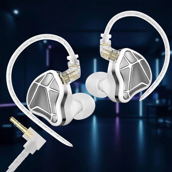 Zeiwohndc In-Ear Gaming Earbuds With FPS Optimized Sound And Detachable Mic For PC