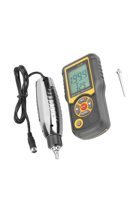 Industrial Vibration Monitor 15Hz 10kHz Measurement Ranges 0C 60C Operation