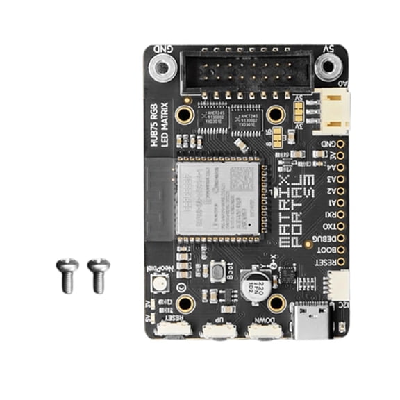 Zeiwohndc Internet Display With ESP32S3 LED Matrixes CircuitPythons Compatible