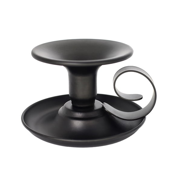 Zeiwohndc Iron Candle Holder Decorative Iron Pillar Candle Pedestal Candle Stand