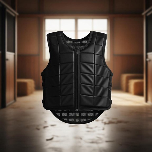 Zeiwohndc Kids Equestrian Protective Vest Safety Protective Shock Absorption Armors