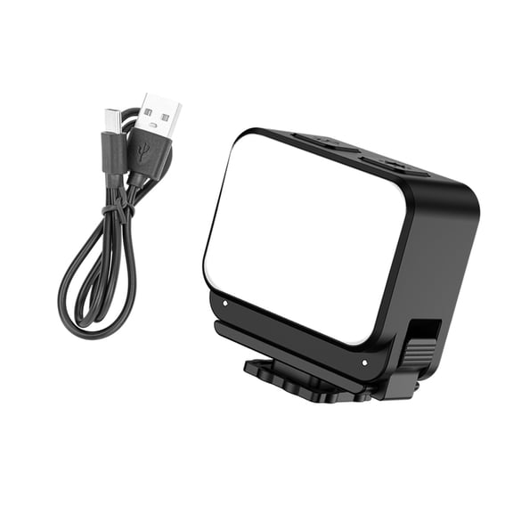 Zeiwohndc LED Fill Light Panel 150Lux Output Magnetic Mount for Camera Accessories