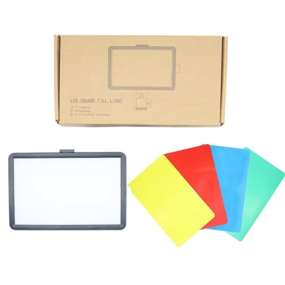 Zeiwohndc LED Photo Studio Lights 2700-6000K Adjustable Brightness USB Power Optional