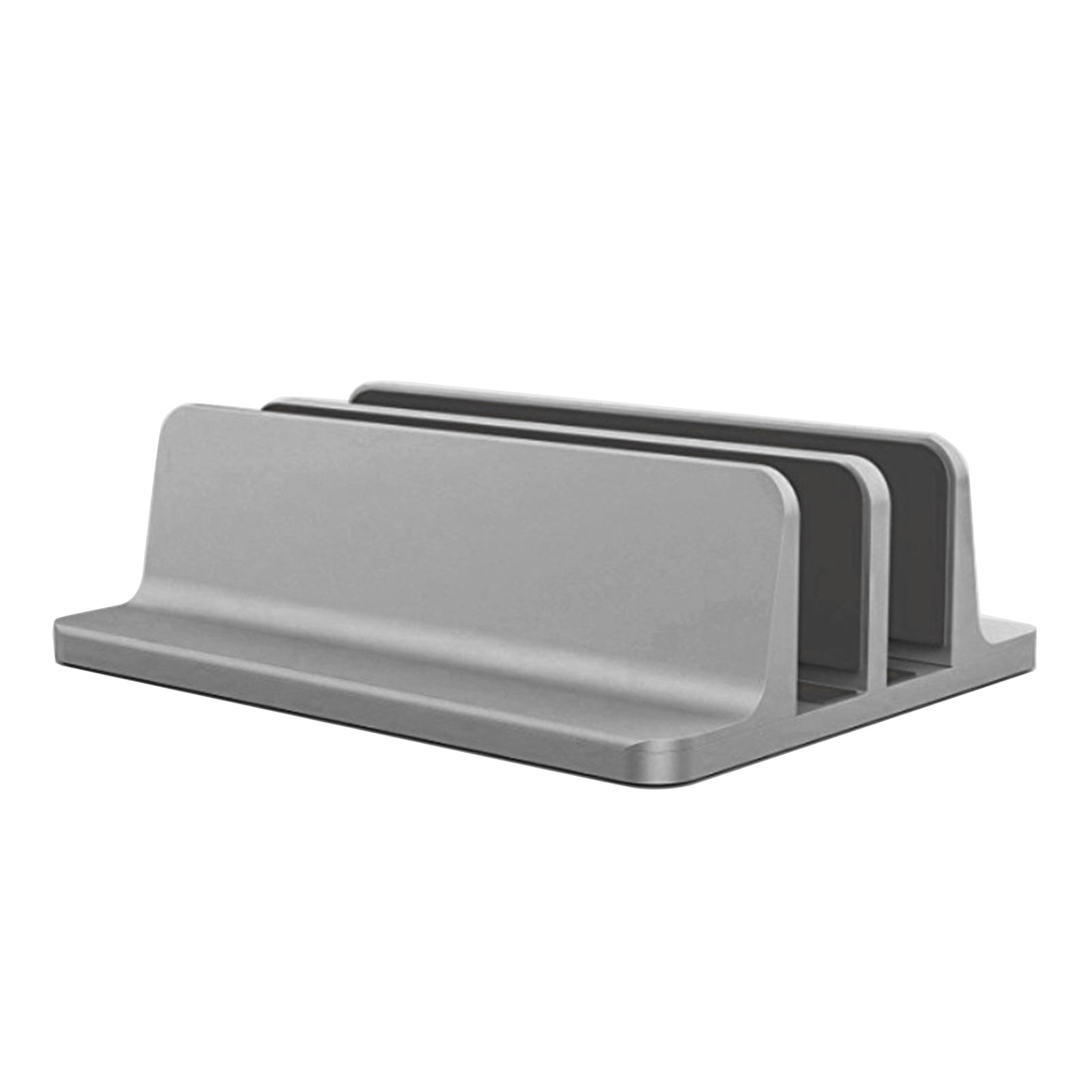 Zeiwohndc Laptop Computer Stand Holder Feet Vertical Aluminum Alloy Stand Space Saving