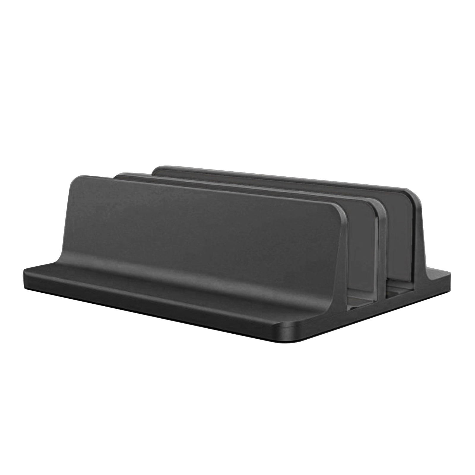 Zeiwohndc Laptop Computer Stand Holder Feet Vertical Aluminum Alloy Stand Space Saving