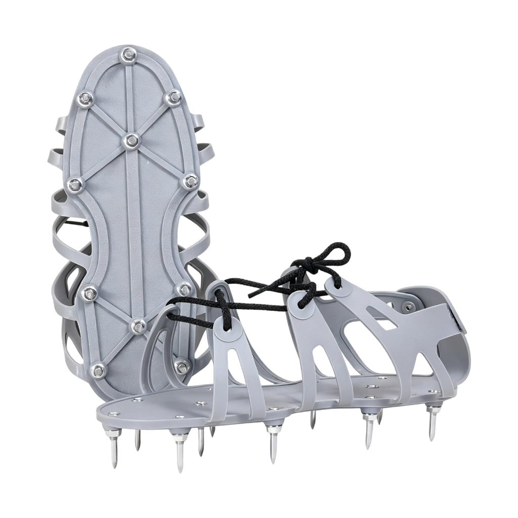 Zeiwohndc Lawn Aerator Shoes Heavy Duty Lawn Aerating Sandals Yard Aerator Nail Shoes