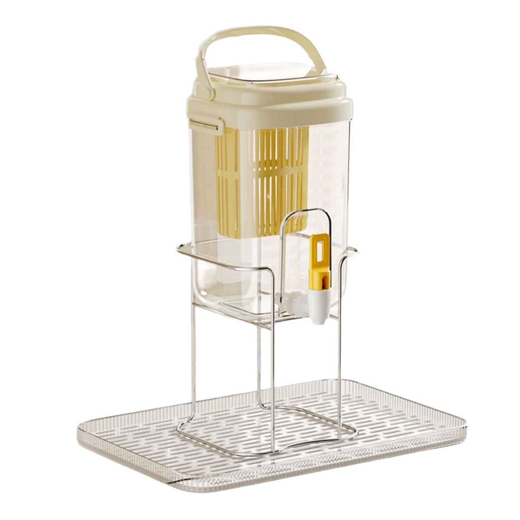 Zeiwohndc Leak Proof Fridge Dispenser Plastic Cold Beverage Container ...