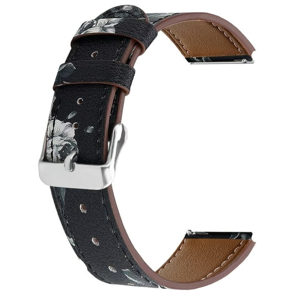 Zeiwohndc Leather Replacement Band Soft Comfortable Watch Strap fit for watch fit3