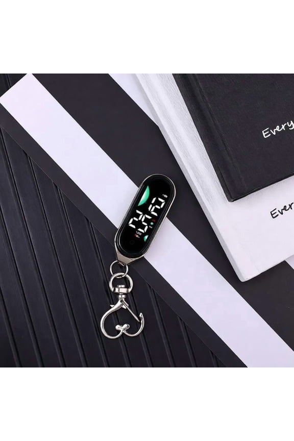 Led Electronic Hanging Watch Night Lights Touch Digital Watch Easy to Read
