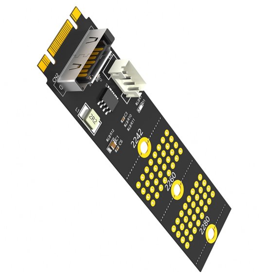 Zeiwohndc M.2 NGFF B+M Key To 2.5inch External Disk Box Hard Disk Conversion Board