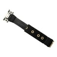 thumbnail image 1 of Zeiwohndc M.2 To Oculink 4I Extension Cable For M.2 Mkey To SFF8611 Adapter Cable, 1 of 11