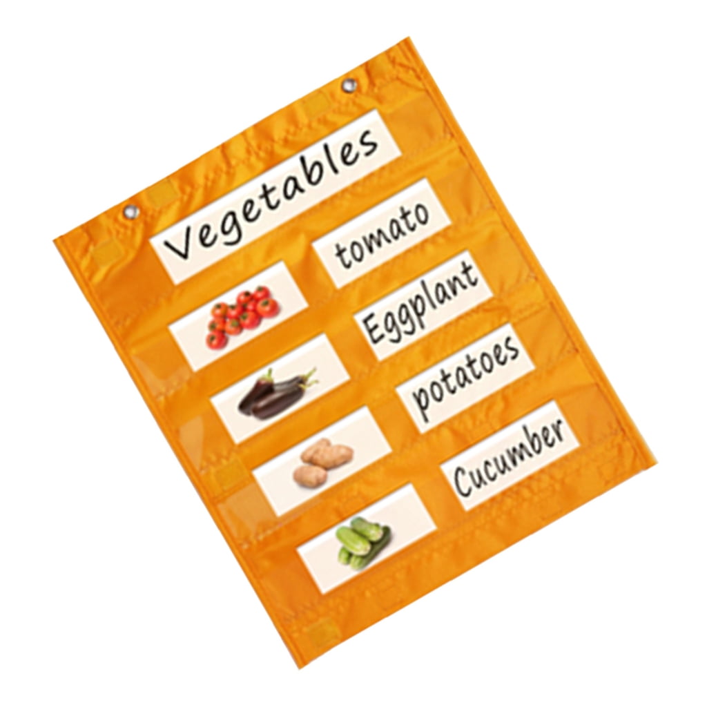 Zeiwohndc Pocket Chart Classroom Organization Pocket Chart for