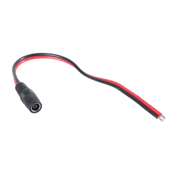Zeiwohndc Male/Female DC7909 8mm Plug to Bare Wire Open End Power Pigtails Cable