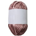 thumbnail image 1 of Zeiwohndc Metallic Polyester Yarn Crochet Yarn Metallic Knitting Yarn Metallic Yarn, 1 of 20