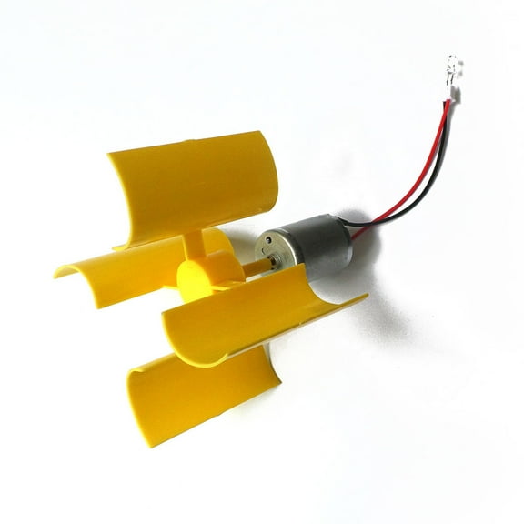 Zeiwohndc Micro Wind for Turbine Used for DIY Science Education Experiment High Quality