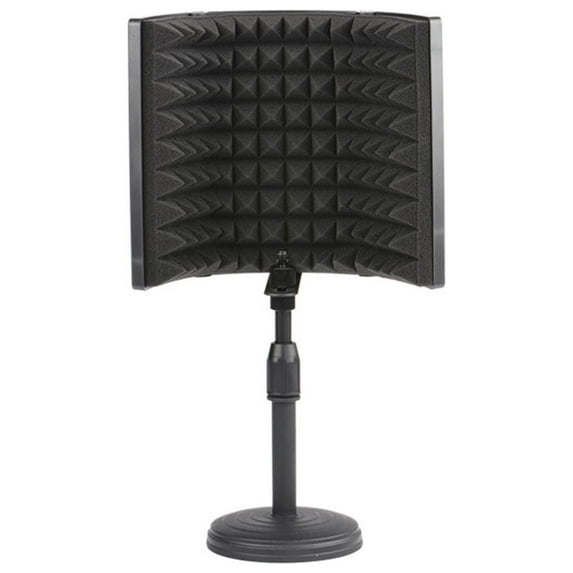 Zeiwohndc Microphone Isolation Shield Reflector for Condenser Microphone Recording