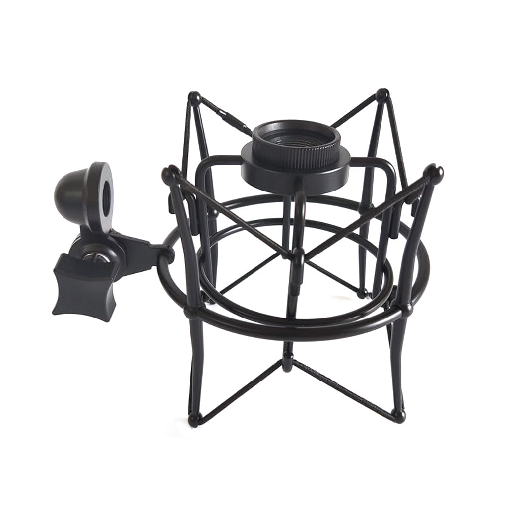 Zeiwohndc Microphone Shockproof Stand Mic Holder Clip Bracket Computer Karaoke Frame