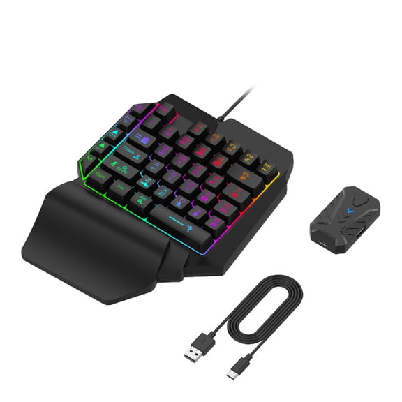 Zeiwohndc Mobile Shooting Game Controller Keyboard Mouse Converter Mobile Phone Gamepad