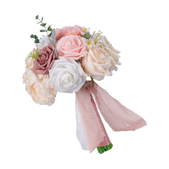 Zeiwohndc Modern Artificial Flower Bunch Party Flower Cluster for Wedding Celebration