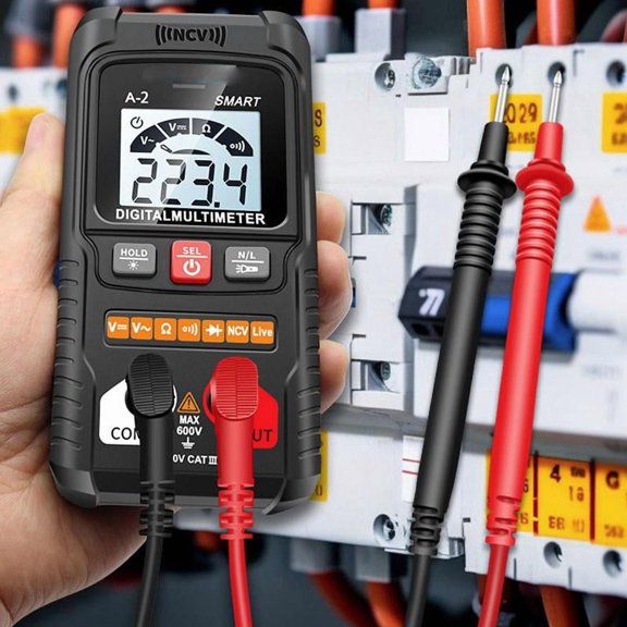 Zeiwohndc Modern Digital Multimeter Bright Display Not Contact Function for Specialists