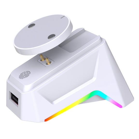 Zeiwohndc Modern Mouse Charging Dock With Universal AntiSlip Bottom ABS for GPW4/GProX