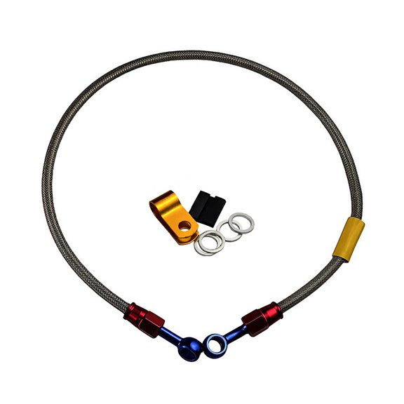 Zeiwohndc Motorcycle Hydraulic Brake Fluid Line Weatherproof Improved Brake Performances