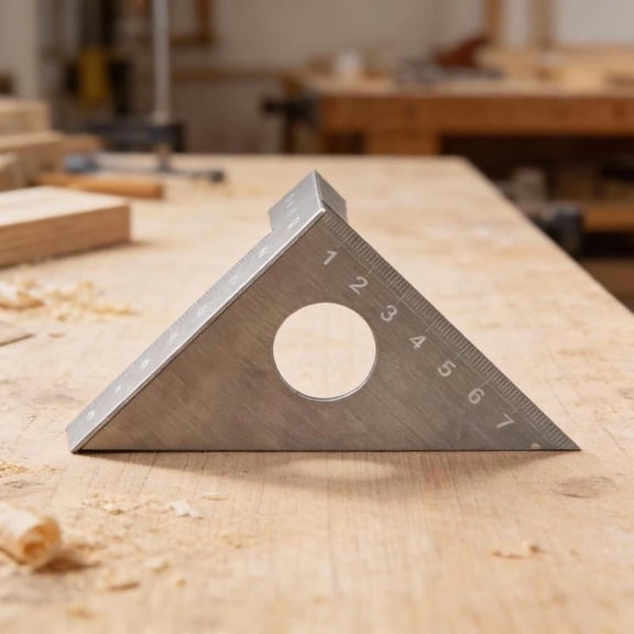 Zeiwohndc Multi Angles Measuring MarkingRuler Metal Square Protractors 45 90 Miters