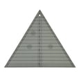thumbnail image 1 of Zeiwohndc Multifunctional Acrylic Strip Tube Ruler Sewing Template Ruler Triangle-shaped, 1 of 9