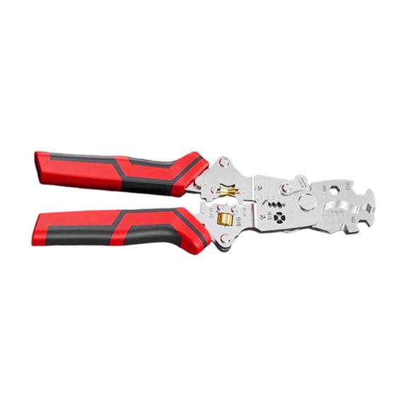 Zeiwohndc Multifunctional Adjustable Cable Stripping Tool Built In Safety Lock And Ergonomic Grip