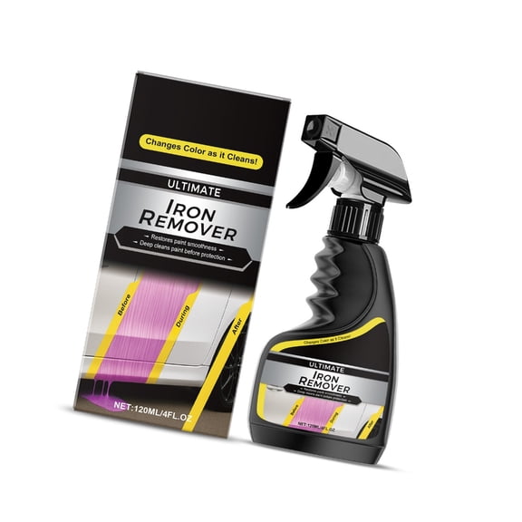 Zeiwohndc Multiple Surfaces Iron Stain Cleaner Rust Remover Sprayer Rust Dissolver 120ml