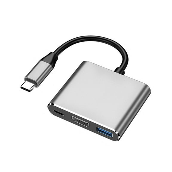 Zeiwohndc Multiports USB C To HDMIs Adapter With PD100W Charging And USB3.0 Port