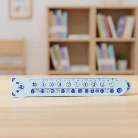 Zeiwohndc Multipurpose Addition and Subtraction Decomposition Ruler ABS Measuring Tool
