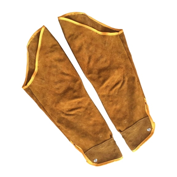 Zeiwohndc Multipurpose Leather Arm Sleeve For Welding Gardening And Pet Training
