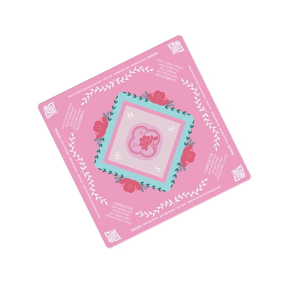 Zeiwohndc Nonslip Mahjong Table Mats With Soft Fabric And Foldable For Games Night